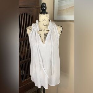Just Living Cotton Sleeveless Tank Cover Up